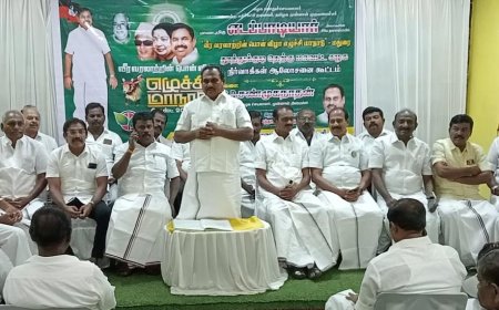 எடப்பாடியாரை முதலமைச்சராக்குவதற்கே மதுரையில் மாநாடு - முன்னாள் அமைச்சர் எஸ்.பி.சண்முகநாதன்