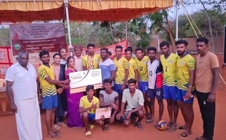 கூட்டாம்புளியில் ஈஷா கிராமோத்சவம் விளையாட்டு திருவிழா