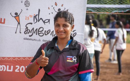 ஆதியோகியில்  நாளை பிரம்மாண்டமாக நடைபெறும் ‘ஈஷா கிராமோத்சவம்’ திருவிழா! மத்திய அமைச்சர் அனுராக் தாகூர் சிறப்பு விருந்தினராக பங்கேற்கிறார்