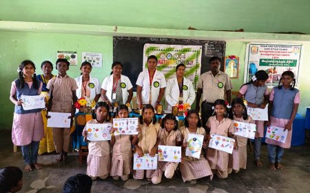 முத்தையாபுரம் கே.டி.கோசல் ராம் உயர்நிலைப் பள்ளியில் தேசிய இயற்கை மருத்துவ தின கொண்டாட்டம்