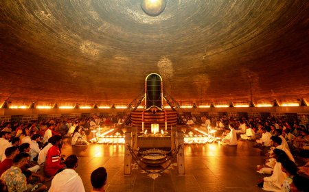 ஈஷாவில் கார்த்திகை தீபத் திருநாள் கொண்டாட்டம்!