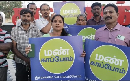 தூத்துக்குடியில் ஈஷா தன்னார்வலர்கள் சார்பில் மண் காப்போம் விழிப்புணர்வு நிகழ்ச்சி