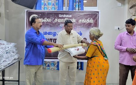 சென்னை மழை வெள்ளத்தில் பாதிக்கப்பட்டவர்களுக்கு இயேசு விடுவிக்கிறார் ஊழியம் சார்பில் நிவாரண உதவிகள்