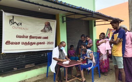 தூத்துக்குடி மாவட்டத்தில் ஈஷா சார்பில் மருத்துவ முகாம்கள் - முதல் நாள் ஏரலில் துவங்கியுள்ளது