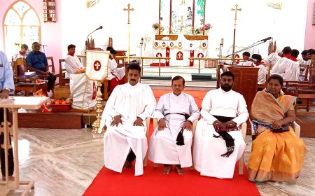 நாசரேத் சுற்று வட்டார பகுதி கிறிஸ்தவ ஆலயங்களில் விடிய, விடிய புத்தாண்டு சிறப்பு ஆராதனைகள் !