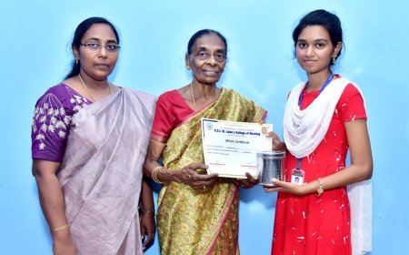 நாசரேத் புனித லூக்கா செவிலியர் கல்லூரியில் புத்தாண்டு விழா!