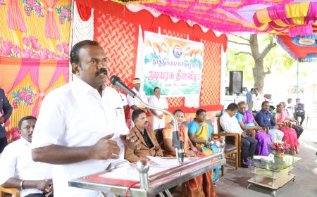 மக்களின் எதிர்பார்ப்பை முழுமையாக நிறைவேற்றுவோம் - குடியரசு தின விழாவில் மேயர் ஜெகன் பெரியசாமி சூளுரை