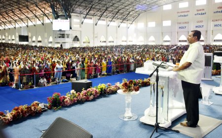 நாலுமாவடியில் வியாபாரம், தொழில் செய்கிறவர்களுக்கான ஆசீர்வாத உபவாச ஜெபம்! திரளானோர் பங்கேற்பு