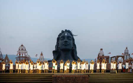 பல்லாயிரம் ஆண்டு பண்பாட்டை பறைச்சாற்றும்‘தமிழ் தெம்பு’ திருவிழா - ஆதியோகி முன்பு மார்ச் 17-ன் தேதி வரை நடைபெறுகிறது