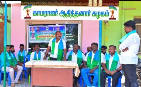 நாசரேத் நகரில் பெருந்தலைவர் காமராஜருக்கு  திருஉருவசிலை - காமராஜர் ஆதித்தனார் கழகம் தீர்மானம்