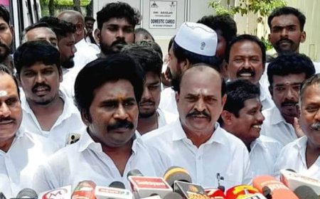 பனை,உப்பு தொழிலாளர்கள் வாழ்க்கைத் தரம் உயர பாடுபடுவேன் - தூத்துக்குடி அதிமுக வேட்பாளர் சிவசாமி வேலுமணி பேட்டி
