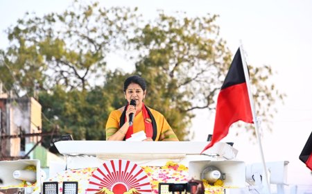 தருவைக்குளத்தில் மீன்பிடி துறைமுகம் அமைக்கப்படும் - திமுக வேட்பாளர் கனிமொழி கருணாநிதி உறுதி