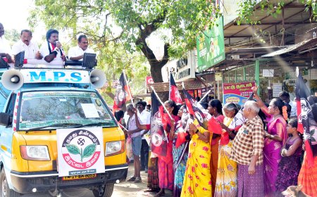 கனிமொழி எளிதில் சந்திக்க முடியாதவர் -  நாசரேத்தில் சிவசாமி வேலுமணி