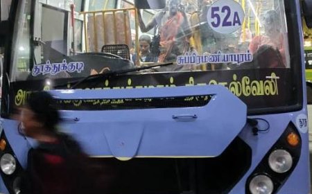 தூத்துக்குடி, சாயர்புரம், ஏரல், திருவைகுண்டம் இடையே நிறுத்தப்பட்ட பேருந்துகளை இயக்க வலியுறுத்தி பஸ் மறியல் போராட்டம்