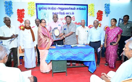 வந்தே பாரத் இரயிலுக்காக திருச்செந்தூர் - திருநெல்வேலி இடையே  இணைப்பு ரயில் - ஒய்வு பெற்ற அலுவலர்கள் சங்கம் கோரிக்கை