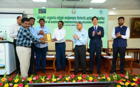 "பல்லுயிர் பாதுகாப்பு, வாழ்வாதார மேம்பாடு" பற்றிய  பயிலரங்கம் - கோவையில் நடந்தது