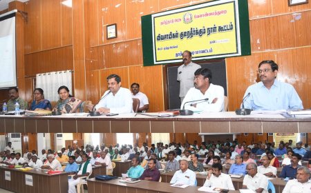 நானும் விவசாய குடும்பத்தை சேர்ந்தவன்தான் உங்கள் பிரச்னைகளை உடனே தீர்த்து வைப்பேன் - விவசாயிகள் மத்தியில் மாவட்ட கலெக்டர்