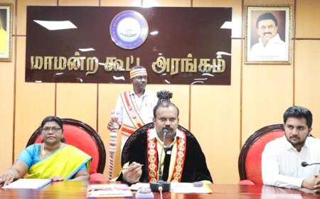 தூத்துக்குடி மாநகராட்சி அதிகாரிகள் மீது கவுன்சிலர்கள் சரமாரி புகார் - மேயர் ஜெகன் பெரியசாமி கண்டிப்பு