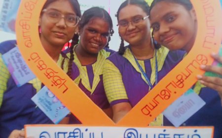 தூத்துக்குடி புத்தக திருவிழாவில் வரவேற்பை பெற்ற வாசிப்பு இயக்கம்