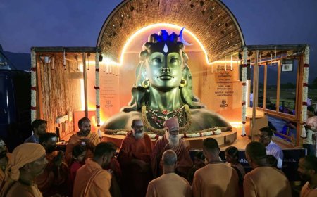 மஹாசிவராத்திரி : தமிழகம் முழுவதும் 60 நாட்களில் 30,000 கிமீ ஆதியோகி ரத யாத்திரை!