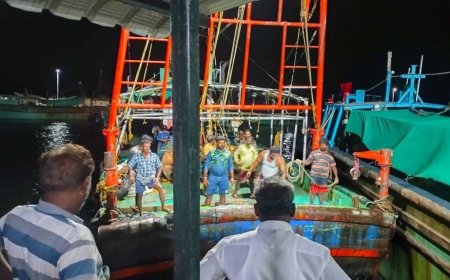 தூத்துக்குடி கடலில் மீன் பிடித்த குமரி, கேரள மீனவர்கள் - கலெக்டர் உத்தரவின் பேரில் படகுகள் பறிமுதல்