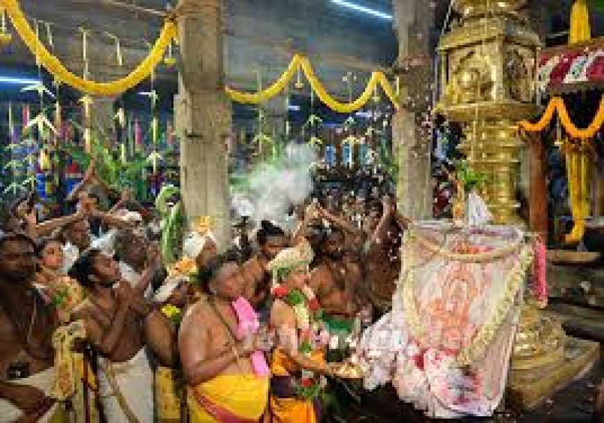 தூத்துக்குடி சிவன் கோவிலில் சித்திரை திருவிழா கொடியேற்றத்துடன் தொடங்கியது.