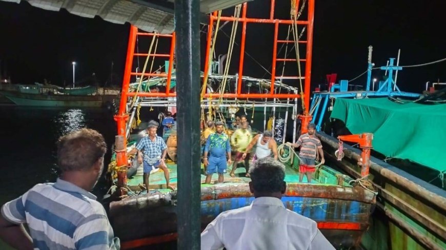 தூத்துக்குடி கடலில் மீன் பிடித்த குமரி, கேரள மீனவர்கள் - கலெக்டர் உத்தரவின் பேரில் படகுகள் பறிமுதல்