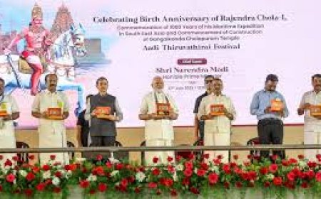 பிரதமர் மோடி தமிழ்நாட்டில் – சோழர் பெருமையை போற்றிய அரசு விழாக்கள்
