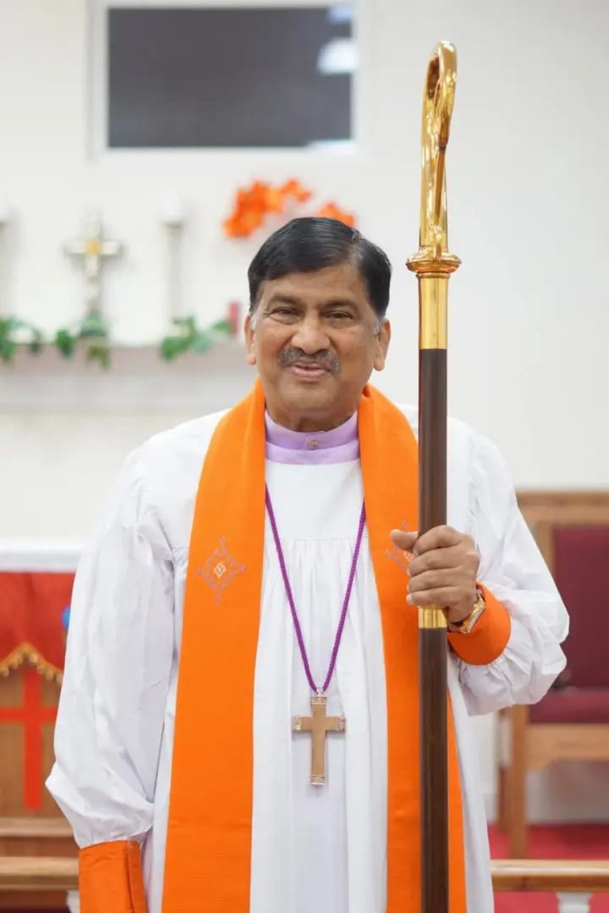 சி.எஸ்.ஐ. கரீம்நகர் பேராயர் ரூபன் மார்க் மாடரேட்டராக தேர்வு !
