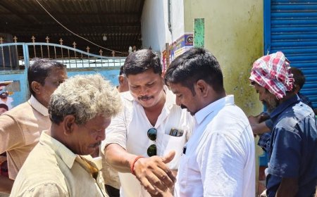 குலசையில் விதியை மீறி டாஸ்மாக் கடை திறக்க முயற்சி.! - தடுத்து நிறுத்தியது பாஜக.!!