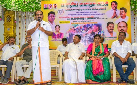 பாஜக தொண்டர்களுக்கு தீபாவளி பரிசு பொருட்கள் - தெற்கு மாவட்ட பாஜக அசத்தல்