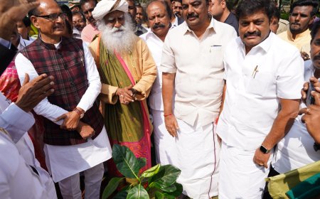 பிரிட்டிஷ் கால சட்டங்களை மாற்ற வேண்டும்  - மத்திய அமைச்சரிடம் சத்குரு கோரிக்கை