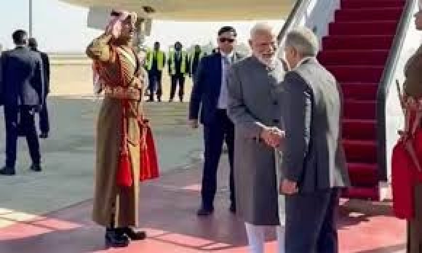 இந்திய–ஜோர்டான் உறவை வலுப்படுத்திய பிரதமர் மோடியின் பயணம்