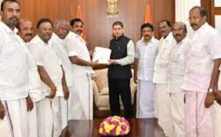 திமுக ஆட்சியில் பல்வேறு துறைகளில் ஊழல் – பட்டியலுடன் ஆளுநரை சந்தித்த எடப்பாடி பழனிசாமி