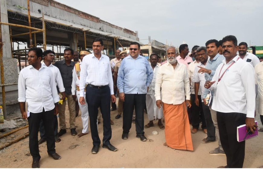 திருச்செந்தூர் முருகன் திருக்கோயில் ஆன்மிக பொக்கிஷமாக மாறும் – அமைச்சர் சேகர்பாபு பேட்டி