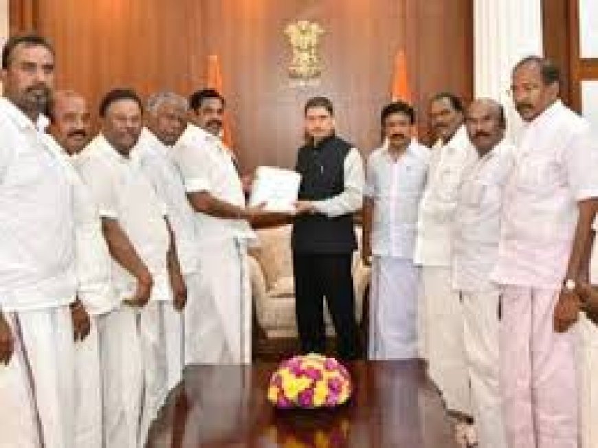 திமுக ஆட்சியில் பல்வேறு துறைகளில் ஊழல் – பட்டியலுடன் ஆளுநரை சந்தித்த எடப்பாடி பழனிசாமி