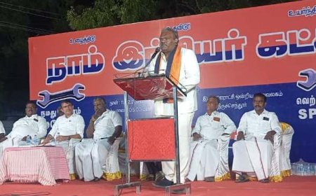 கும்பாபிஷேகம் செய்த பிறகும் பலமணிநேரம் காத்துக்கிடக்கும் பக்தர்கள் - திருச்செந்தூரில் நாம் இந்தியர் கட்சி குற்றசாட்டு