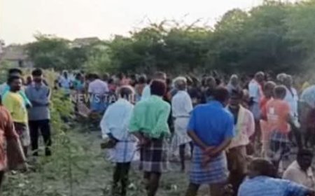 குளத்தூர் அருகே பிளஸ் 2 மாணவி பாலியல் பலாத்காரம் செய்து கொலை - போலீஸ் விசாரணை