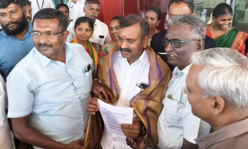 காச்சிகுடா – தூத்துக்குடி விரைவு ரயிலுக்கு நன்றி, சென்னை – தூத்துக்குடி வந்தே பாரத் ரயிலுக்கு கோரிக்கை