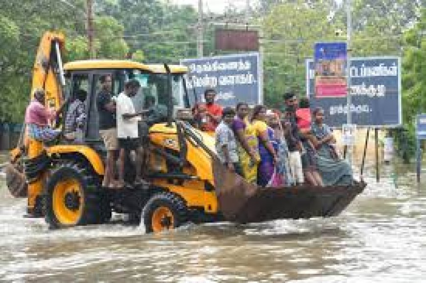 2023ம் ஆண்டு மழை வெள்ளகாலத்தில் மக்களுக்கு உதவவில்லை - திமுக,  பாஜக இடையே பரபரக்கும் தேர்தல் குற்றசாட்டுகள்
