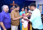 நாலுமாவடி பன்னோக்கு மிஷன் மருத்துவமனையில் பிறந்த 500வது குழந்தைக்கு நினைவு பரிசு - மோகன் சி லாசரஸ் வழங்கினார்