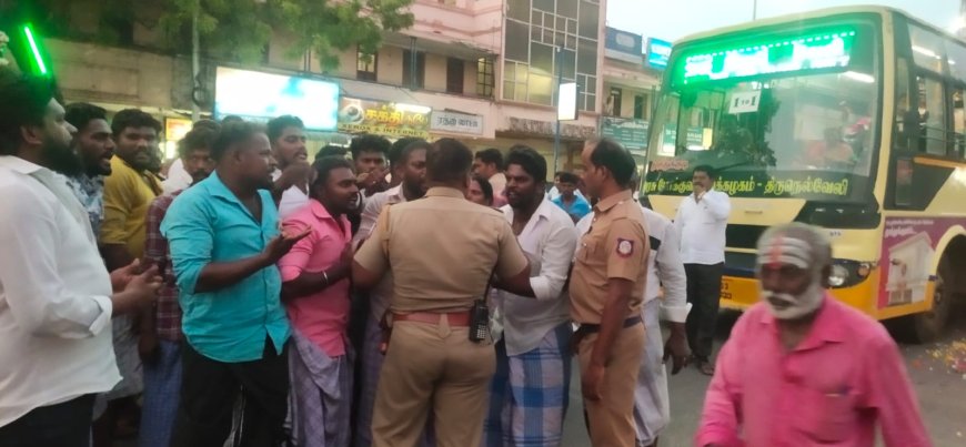 தூத்துக்குடியில் அடுத்தடுத்து கொலை சம்பவங்கள் - குற்றவாளிகளை கைது செய்ய வலியுறுத்தி மறியல்