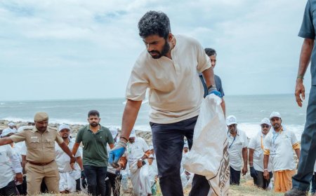 மதுரை மாநாட்டில் நான் அரசியல் பேசுவேன் - திரேஸ்புரம் கடற்கரையில்  அண்ணாமலை பேச்சு