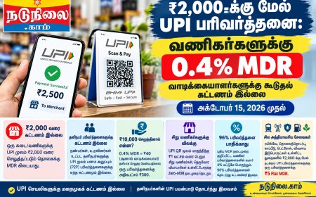 அக்டோபர் 15 முதல் ரூ2,000-க்கு மேல் UPI பரிவர்த்தனை: வாடிக்கையாளர்களுக்கு கூடுதல் கட்டணம் இல்லை