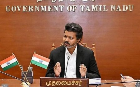 மின்வெட்டுக்கு முற்றுப்புள்ளி வைக்க முதல்வர் விஜய் அதிரடி! மின்வாரிய தலைமை அலுவலகத்தில் திடீர் ஆய்வு