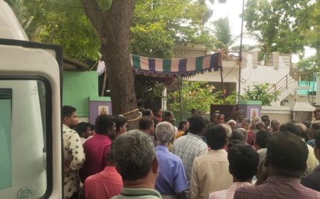 திருச்செந்தூர்  வருவாய் ஆய்வாளர் விபத்தில் பலி !