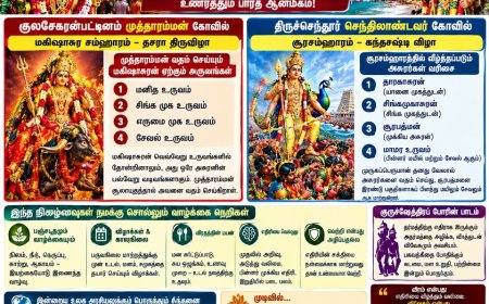 சூரசம்ஹாரம் என்பது அசுர வதம் மட்டுமல்ல! வாழ்க்கை நெறியையும் போர் தந்திரத்தையும் உணர்த்தும் பாரத ஆன்மிகம்!